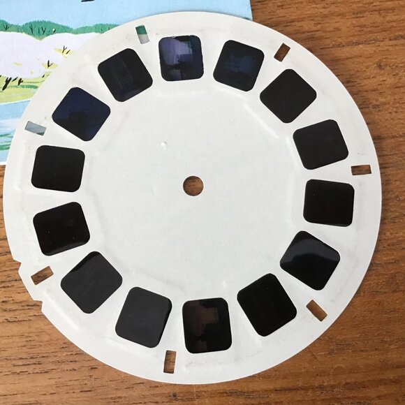 View-Master Reels Washington DC Original Sleeve Booklet Sawyer's A 790 - Picture 9 of 9